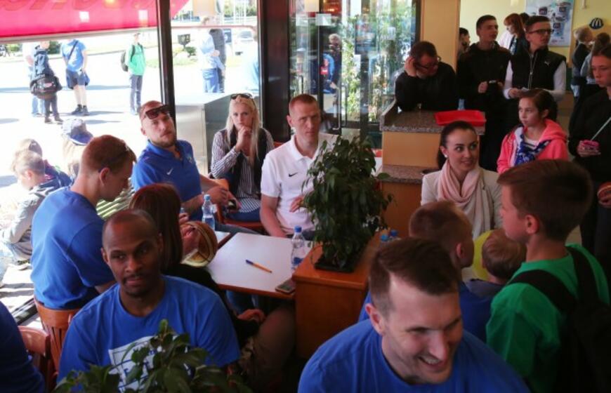 Klaipėdos "Neptūno" sirgaliams surengta sezono uždarymo šventė