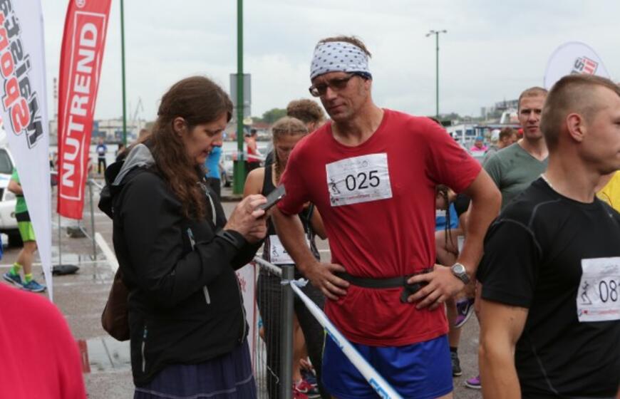 Klaipėdos maratonas: lietus bei greitoji pagalba
