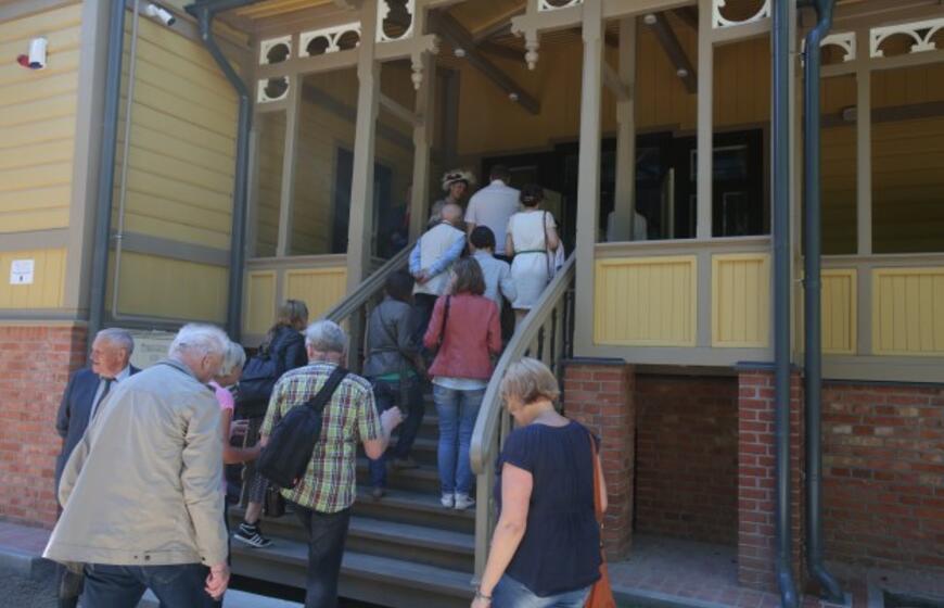 Rekonstruota vila "Anapilis" pakvietė lankytojus