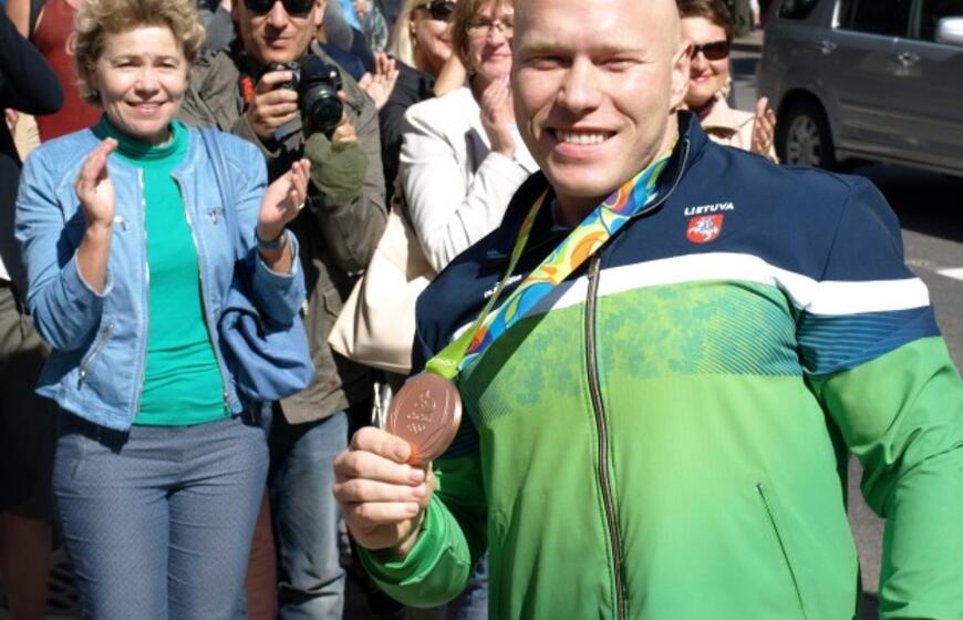 Aurimo Didžbalio sutikimas Klaipėdoje