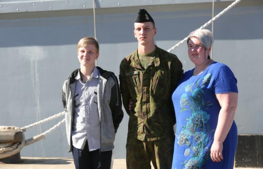 Karinių jūrų pajėgų šauktinių atsargos ceremonija