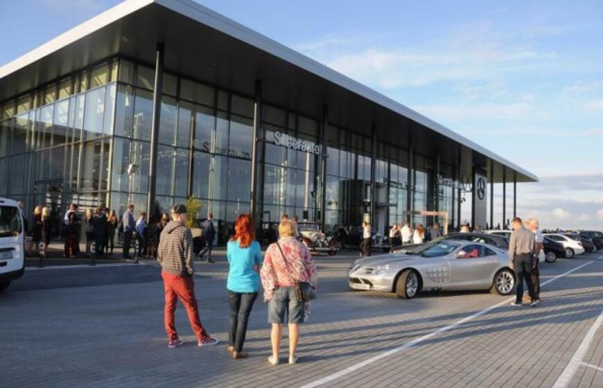 Šalia Klaipėdos sužibo "Mercedes-Benz" žvaigždė