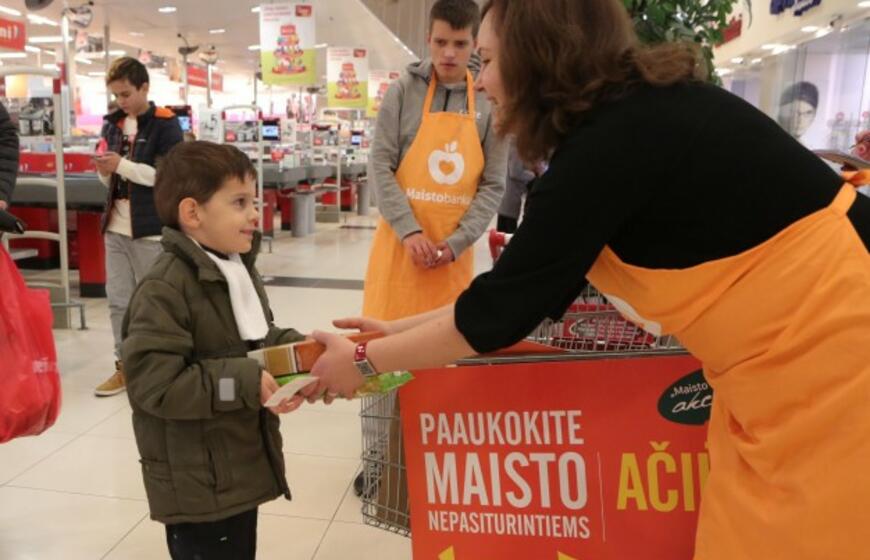 "Maisto banko" akcija