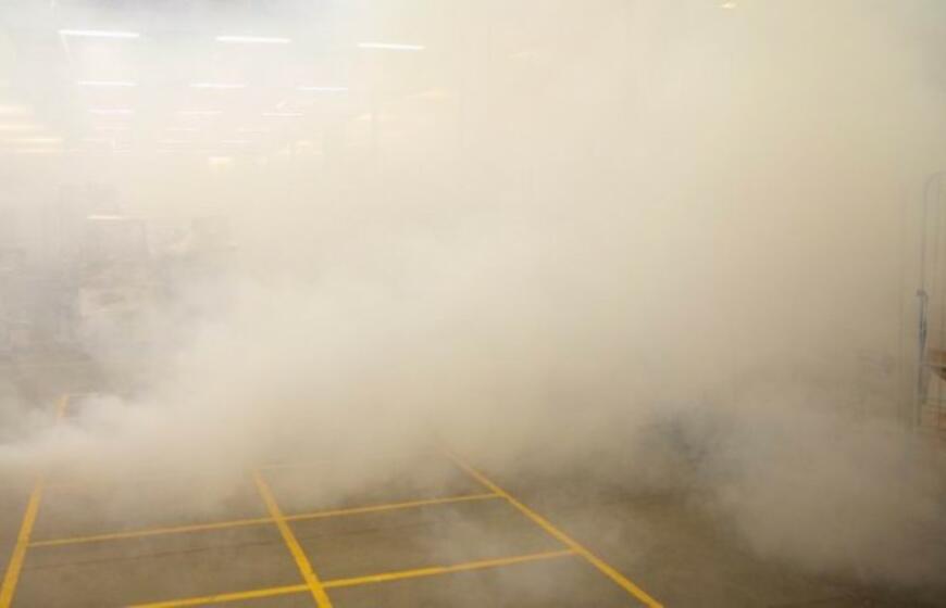 Klaipėdos „Akropolyje“ šiąnakt vyko priešgaisrinės pratybos