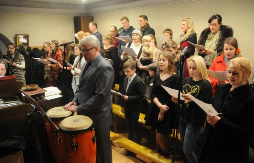 Tikintieji švenčia Kūčias