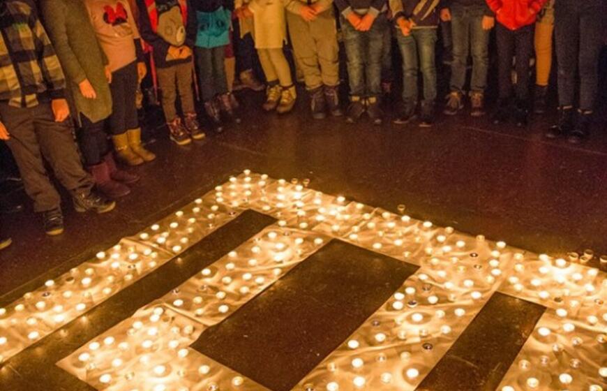 1000 laisvės žvakučių