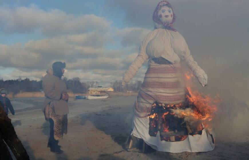 Šventojoje su More sudegintos negandos