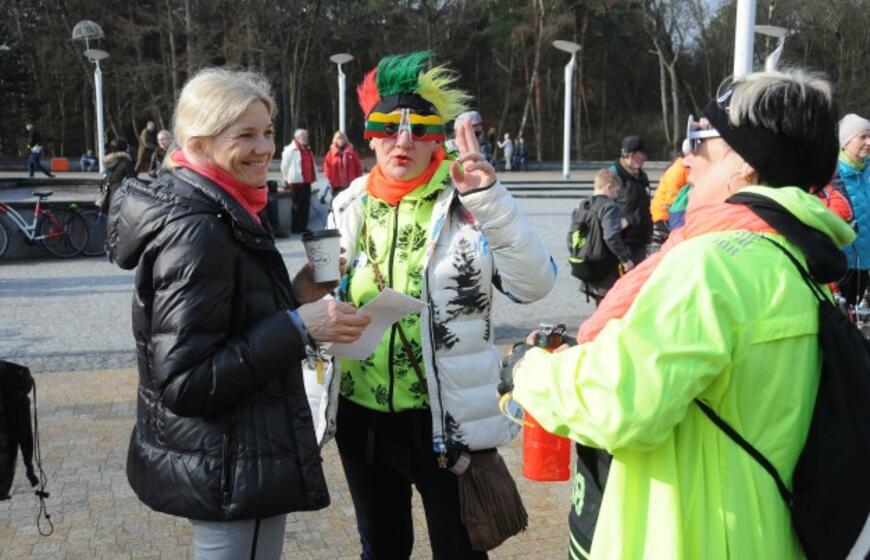 Pėsčiųjų žygis pajūriu „Gintaro kelias. Palanga – Šventoji“