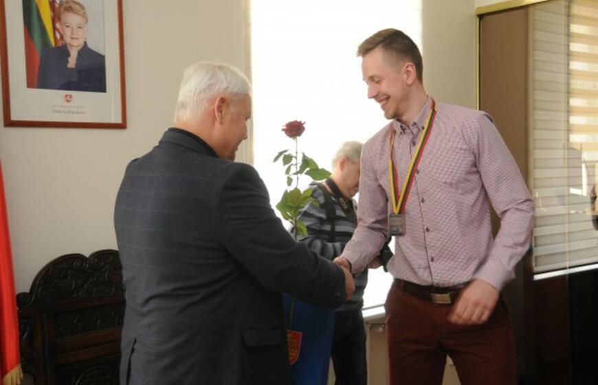 NKL vicečempionams - Klaipėdos mero padėka