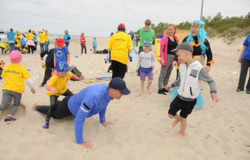 Vaikų šventė prie jūros