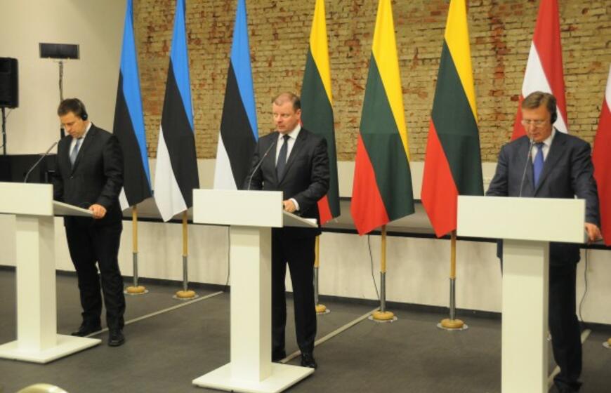 Baltijos šalių premjerai