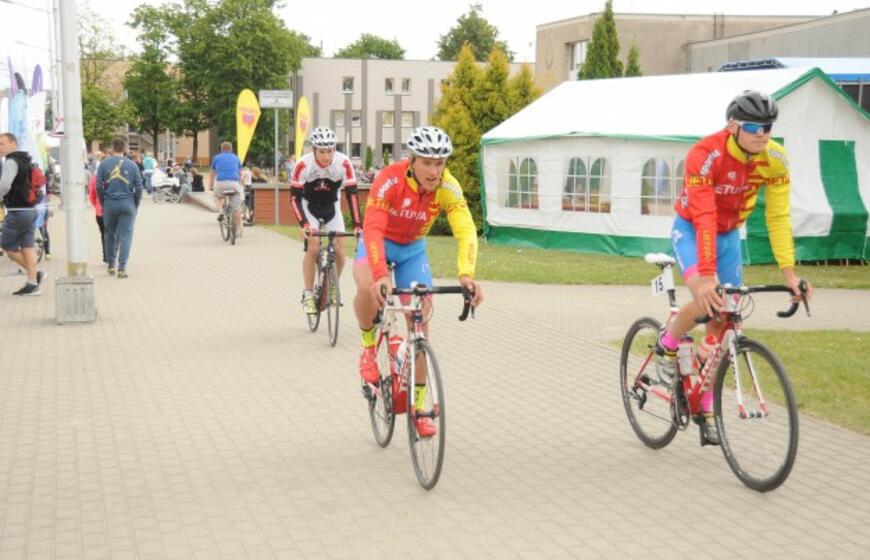 Lietuvos dviračių plento čempionatas Gargžduose
