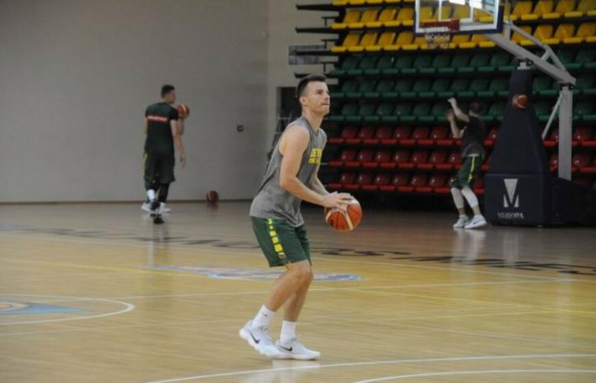 Rinktinė Palangoje pluša be trijų žaidėjų