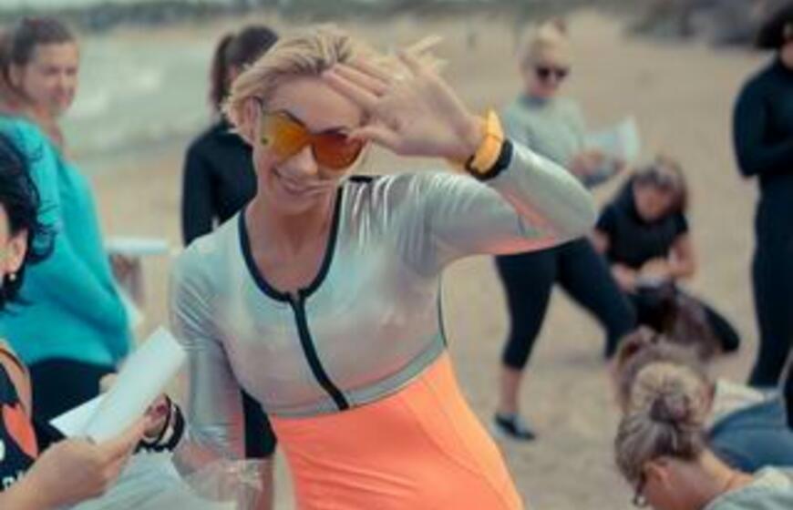 Klaipėdiečiams - nemokama treniruotė prie jūros