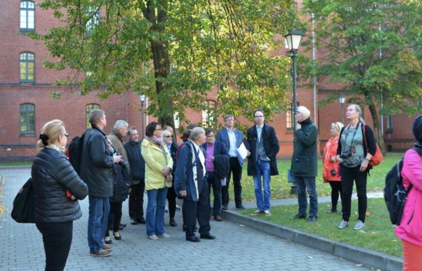 Klaipėdos universitete - suomių žurnalistų vizitas