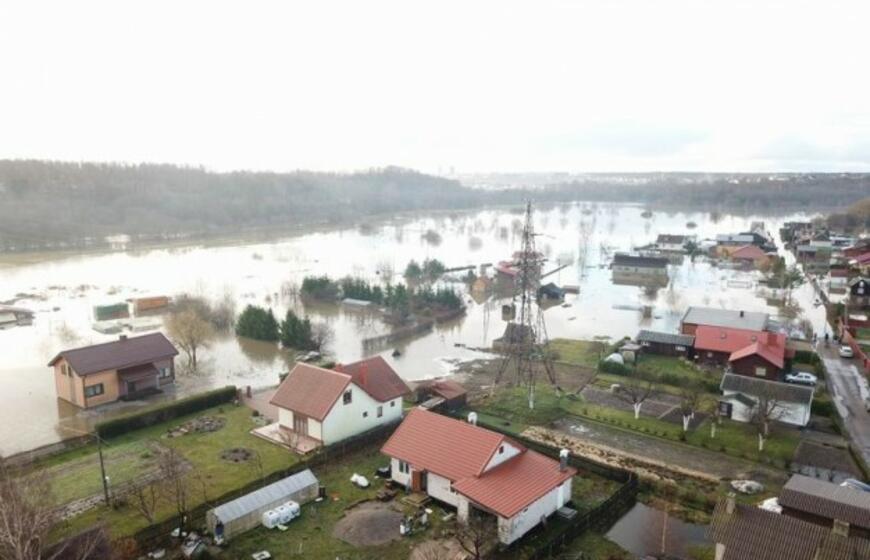 Potvynis Purmaliuose