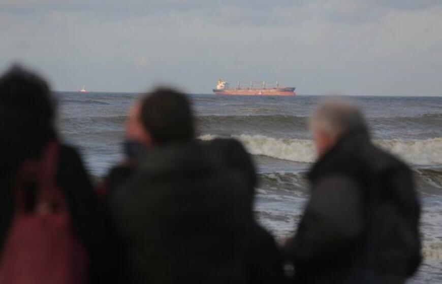 „Ocean Crown“ nutemptas nuo seklumos