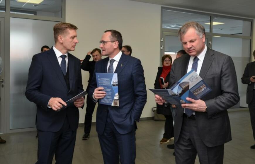 Klaipėdos universiteto Jūrų tyrimų instituto mokslinių laboratorijų atidarymas