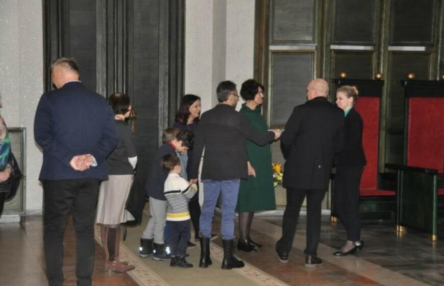 Aukso žiedus sumainė Raimonda Laužikienė ir Valentinas Masalskis