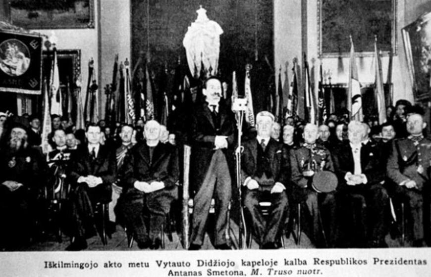 Kas kam skolingas: Smetona - mums ar mes pirmajam prezidentui?