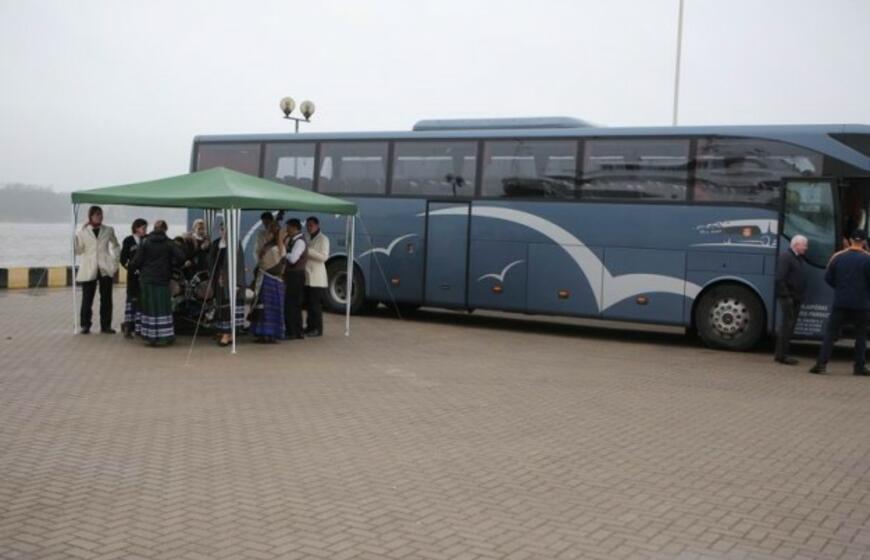 Į Klaipėdą atplaukė pirmasis kruizinis laivas