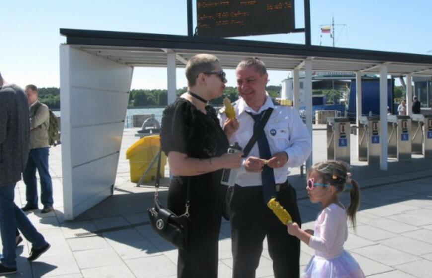 Jūrai prisiekė 160 būsimų jūrininkų