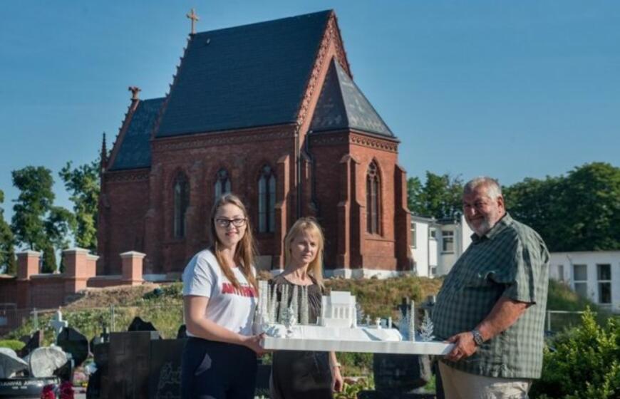 Kretingiškiai sukūrė miniatiūrinę istorinę Kretingą