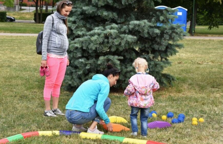 "Mamų fiesta": sportuoti galima bet kur