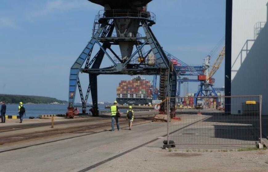 Rekonstruotos Klaipėdos uosto krantinės