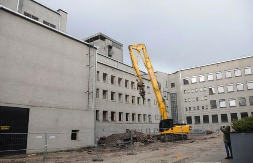 Pradėta Klaipėdos muzikinio teatro rekonstrukcija