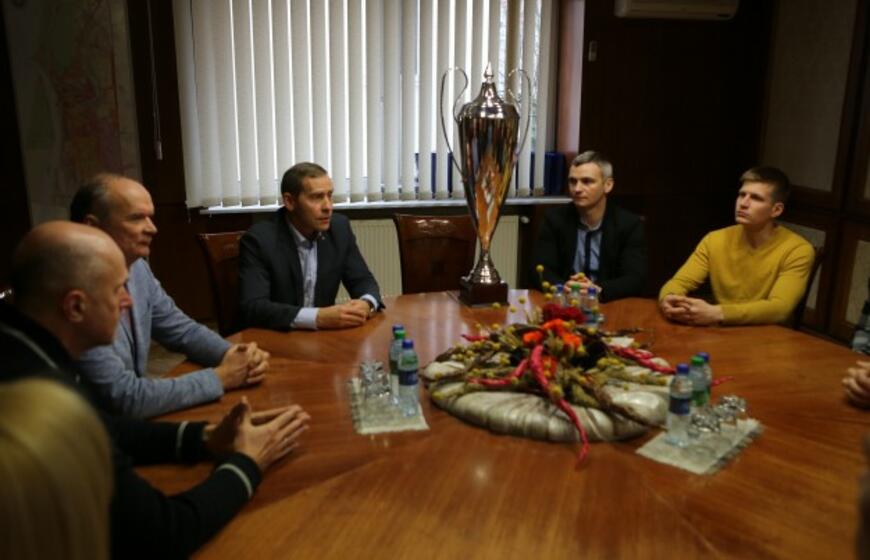 Pagerbti Klaipėdos "Amber Queen" tinklininkai