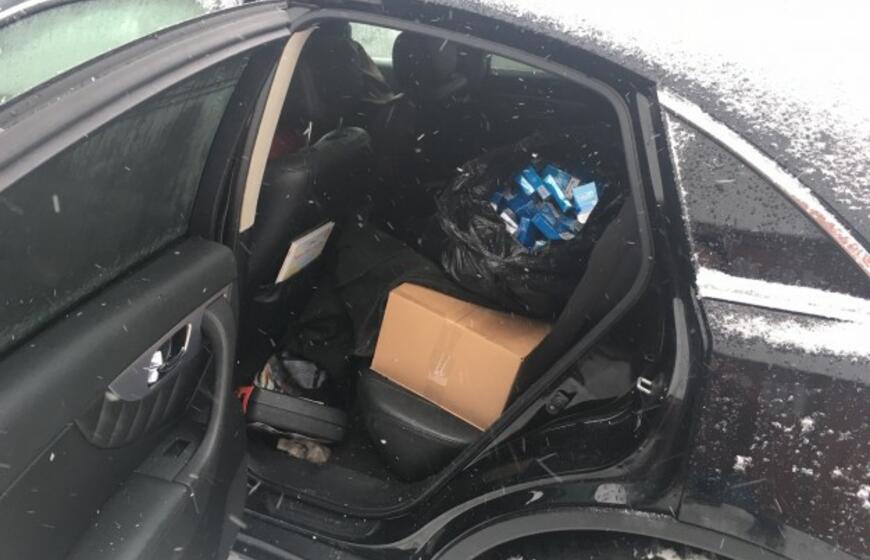 Laimikis - 11 991 pakelis kontrabandinių cigarečių