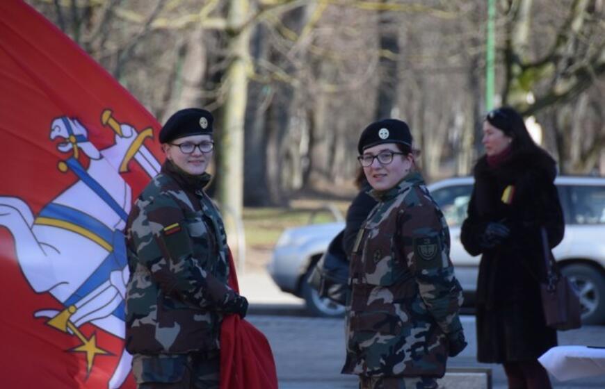 Klaipėdai dovanota istorinė vėliava