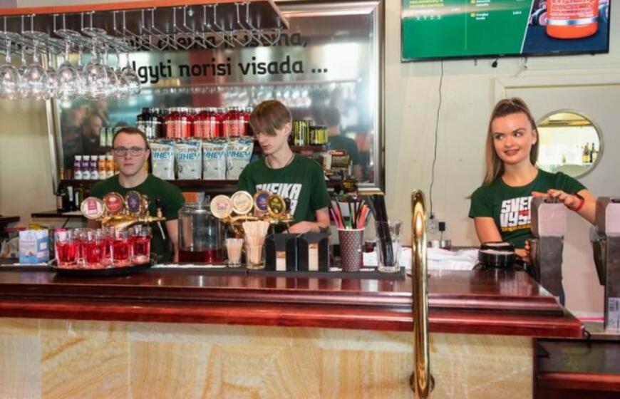 Duris atvėrė sveikuoliško maisto restoranas