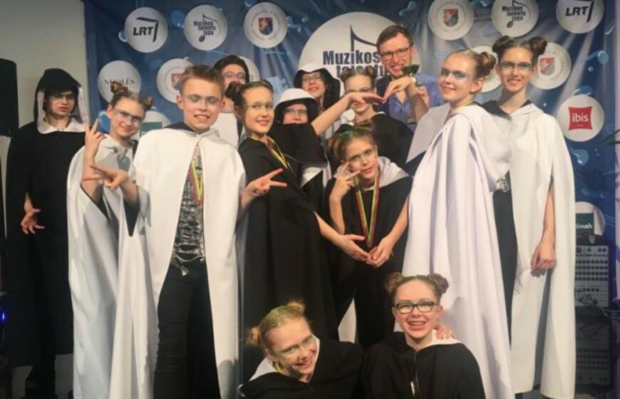 Jaunieji Klaipėdos dainininkai antrą kartą nugalėjo „Muzikos talentų lygoje“