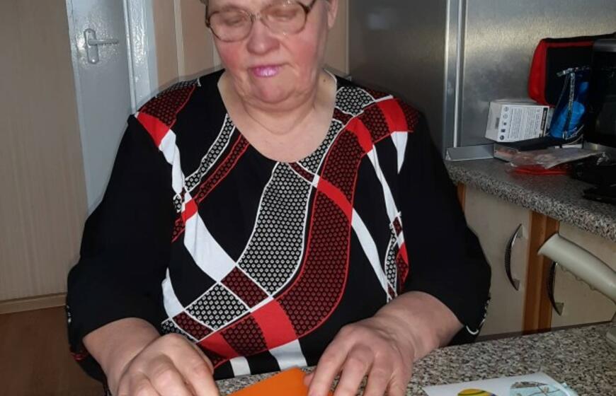 Kai negali matyti akimis, gali pajusti širdimi...