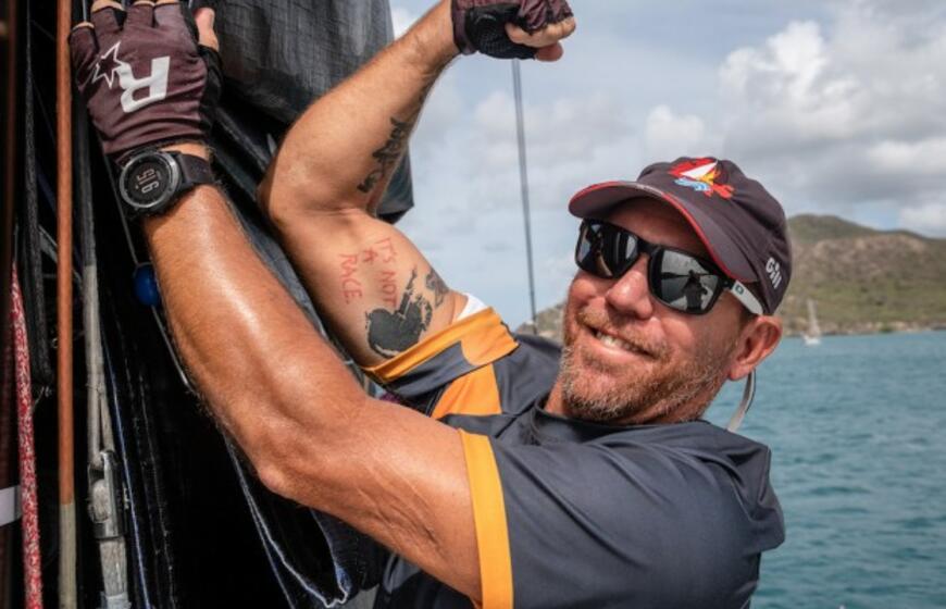 Karibų sezoną „Ambersail 2“ uždarė su trenksmu: aplenkė du šimtapėdžius konkurentus ir iškovojo Lietuvai sidabrą