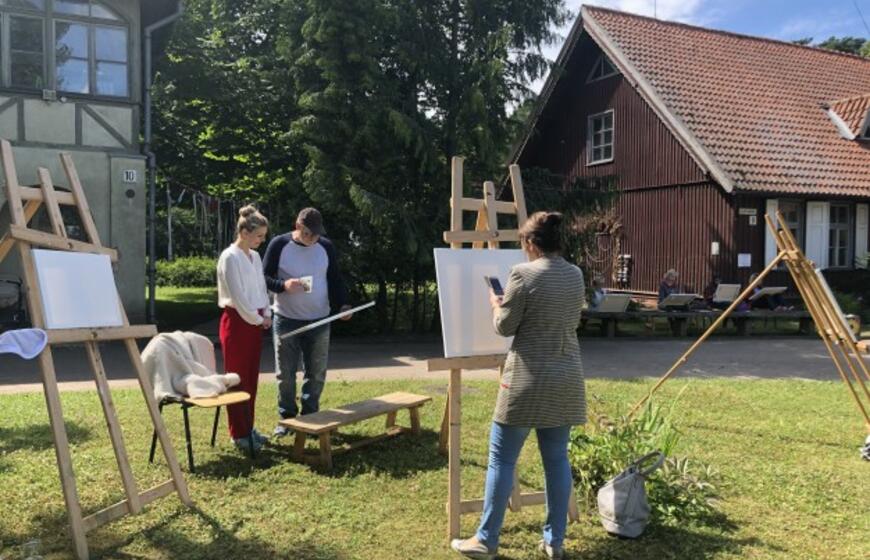 Pleneras Smiltynėje su Ernestu Žvaigždinu