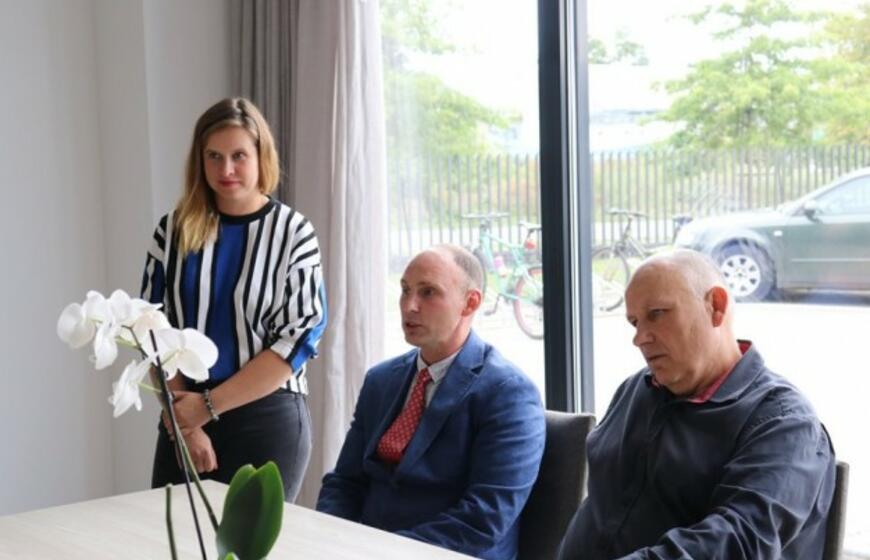 Klaipėdos rajone lankėsi Seimo Pirmininkas Viktoras Pranckietis