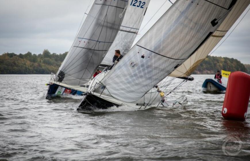 R. Šiugždinio vadovaujama „Nautikus“ įgula išplėšė pergalę Lietuvos buriavimo klubų čempionate