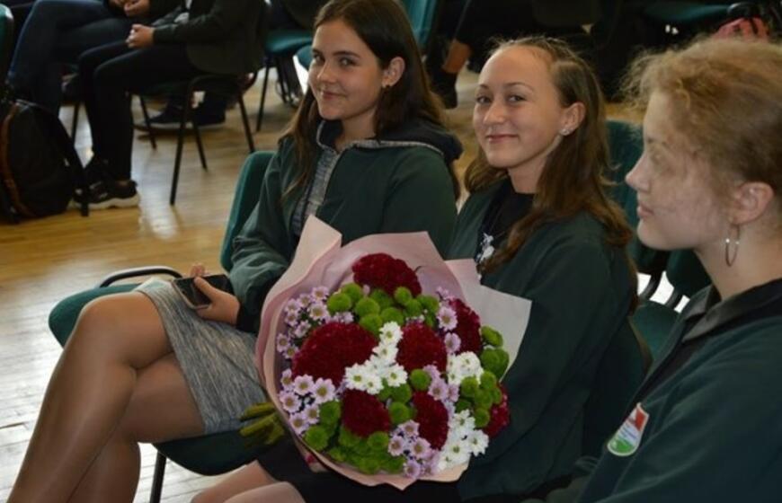 Klaipėdos Hermano Zudermano gimnazijoje lankėsi garbingi svečiai