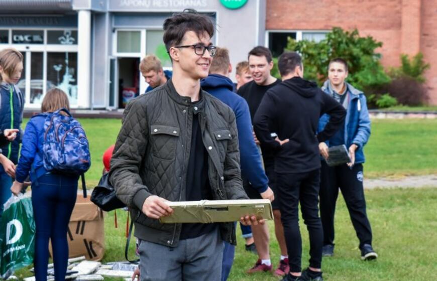 Klaviatūrų mėtymo čempionatas Klaipėdoje