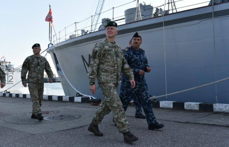 Kariuomenės vadas lankė Klaipėdos įgulos karinius vienetus