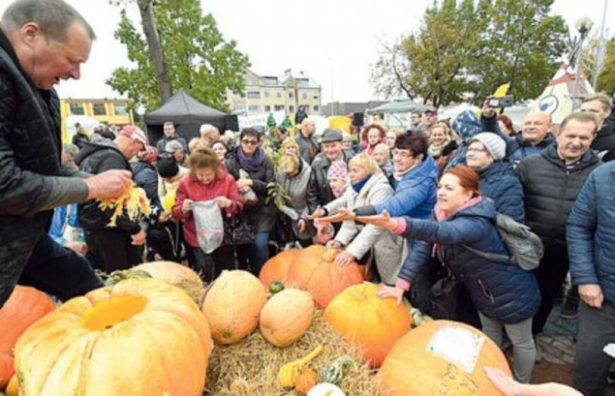 Rudens gėrybių lietuje Kretingoje – Moliūgų fiesta