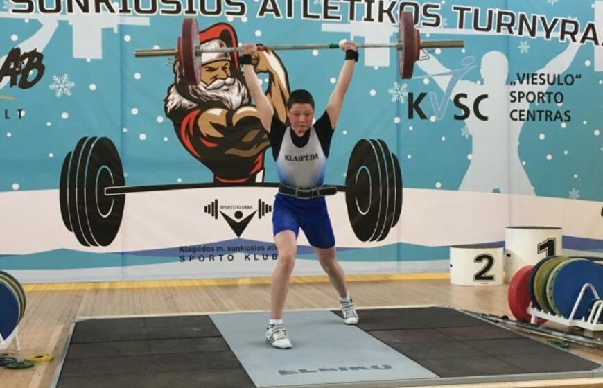 Tarptautinė "Viesulo" taurė - Klaipėdos sunkiaatlečių rankose