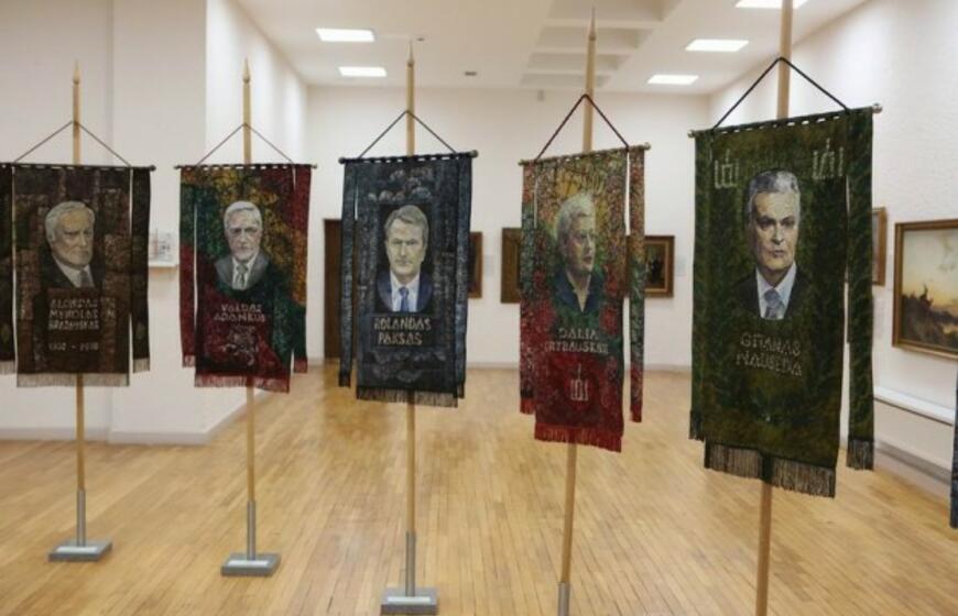 Sofijos Kanaverskytės parodos „Lietuvos Respublikos Prezidentai“ atidarymas