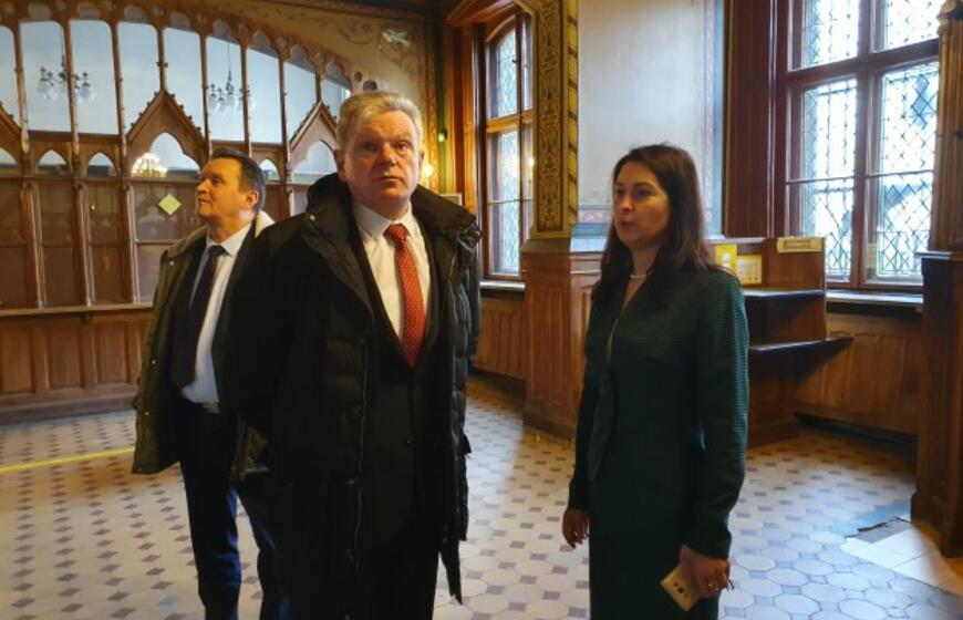 Susisiekimo ministras Klaipėdos centriniame pašte