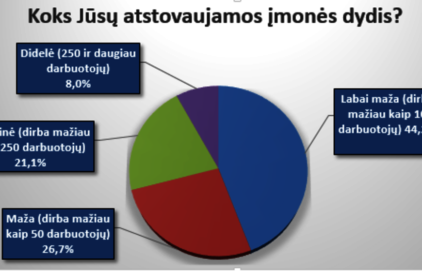 Verslininkų apklausos apie pandemijos poveikį rezultatai