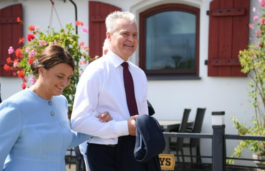 Prezidentas Gitanas Nausėda lankėsi Jūros šventėje