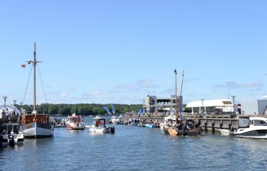 Streikas prieš verslinę žvejybą Kuršių mariose